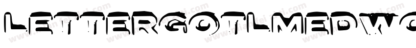 LetterGotLMedW05 Regular Regular字体转换